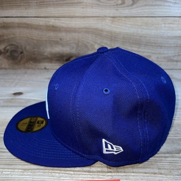 NEW: SZ 7 3/8: LOS ANGELES DODGERS 2020 WORLD SERIES LOGO FITTED HAT: 60244521 - Picture 6 of 7